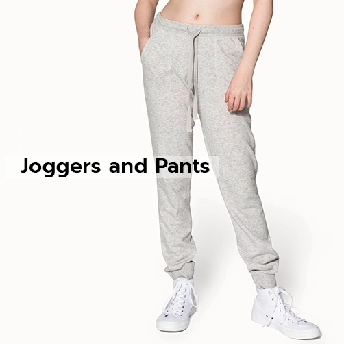 Joggers and Pants (Melange Fabric)