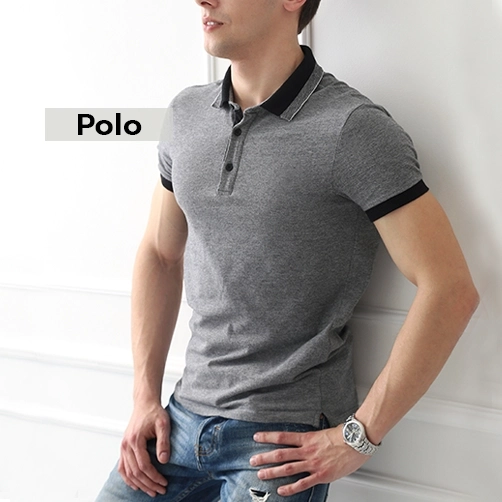 Polo (Melange Fabric)