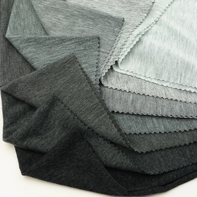 Single Jersey Melange Fabric Top Dyed (Melange Fabric)