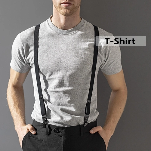 T-Shirt (Melange Fabric)