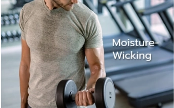Moisture-Wicking Property (Melange Fabric) 1