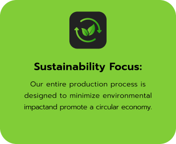 Sustainability Focus (Polyester Fabric Waste)