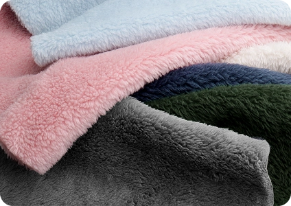 Poly Boa Fabric