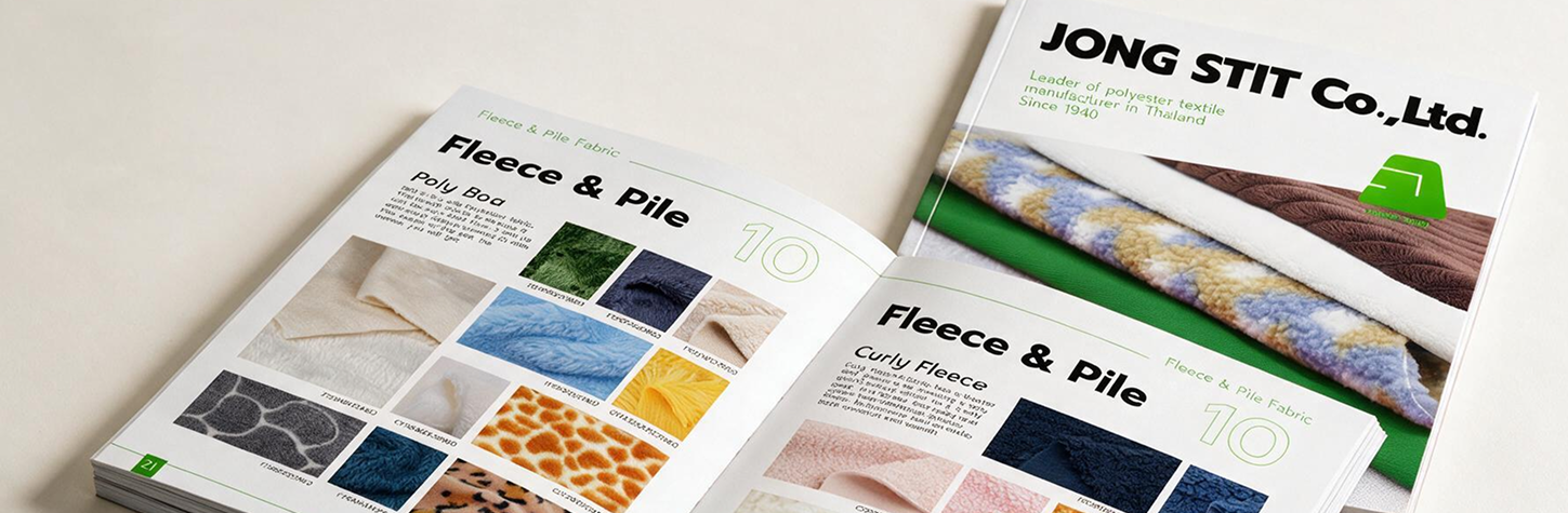 Jong Stit recycled polyester fabric catalogue