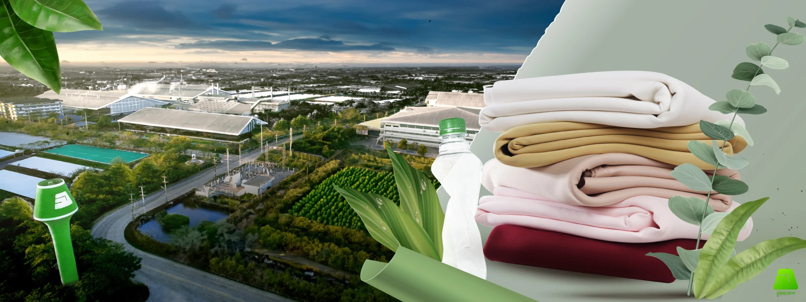 Shaping a sustainable future with Jong Stit's polyester fabric