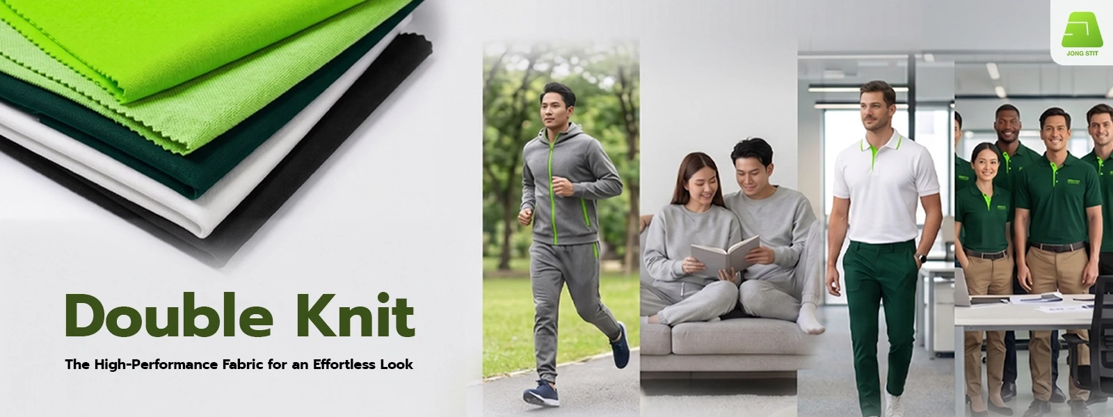 Double Knit: The High-Performance Fabric for an Effortless Look