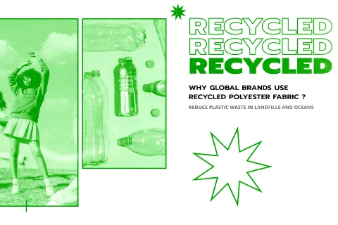 The reason why global brands use  recycled polyester fabric