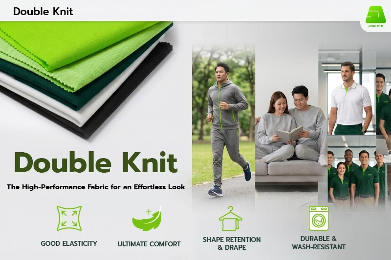 Double Knit: The High-Performance Fabric for an Effortless Look