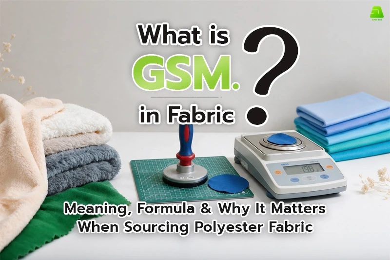What Is GSM in Fabric? Meaning, Formula &amp; Why It Matters When Sourcing Polyester Fabric