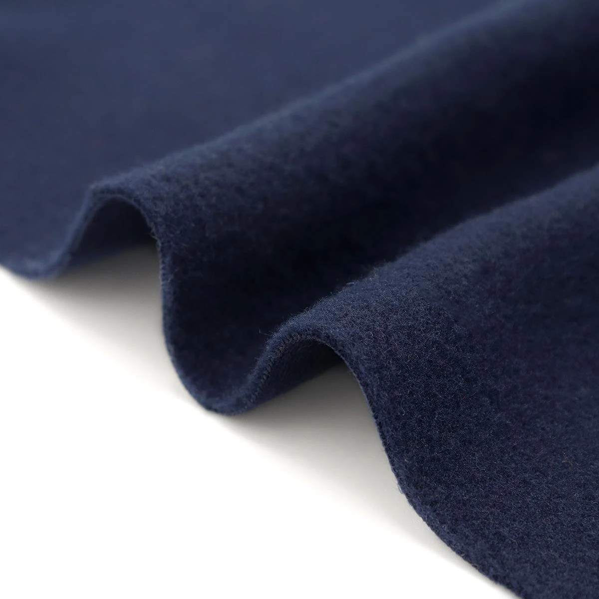 Blue Two-sided brushed Fleece