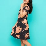 Black Tie Dye Interlock Jersey | PI336 JP6642