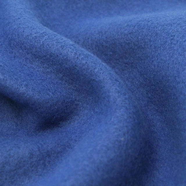 Blue Blue Two-sided brushed Fleece | TR2-CK1216Z