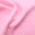 Blue/Pink Pastel Cute Animal Laminate Fabric | LM0357