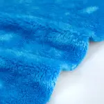 Blue Poly Boa Fabric T537RG0435N60