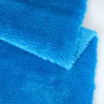 Blue Poly Boa Fabric T537RG0435N60