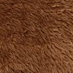 Brown Poly Boa Plush Fabric T537RJ2050N60