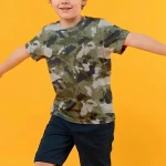 Camo Brush Interlock Jersey Printed Fabric PRI336-JU0014