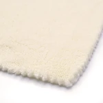 Cream 100% Polyester Flannel 2 Side Brush | FT7018