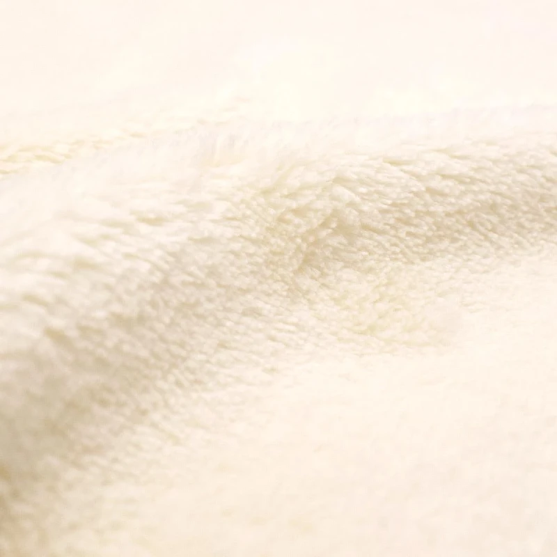 Cream 100% Polyester Flannel 2 Side Brush | FT7018