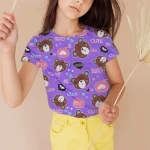 Cute Teddy Bear Interlock Jersey Printed Fabric PI336-JP5631
