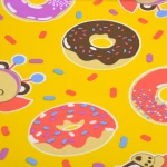 Donut Bear Interlock Jersey | PI336 JP6508