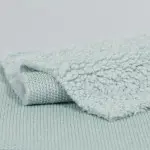 Grey Sherpa Plush Fabric T101G0835N60