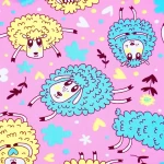 Merry Sheep Interlock | PI336-NA1401
