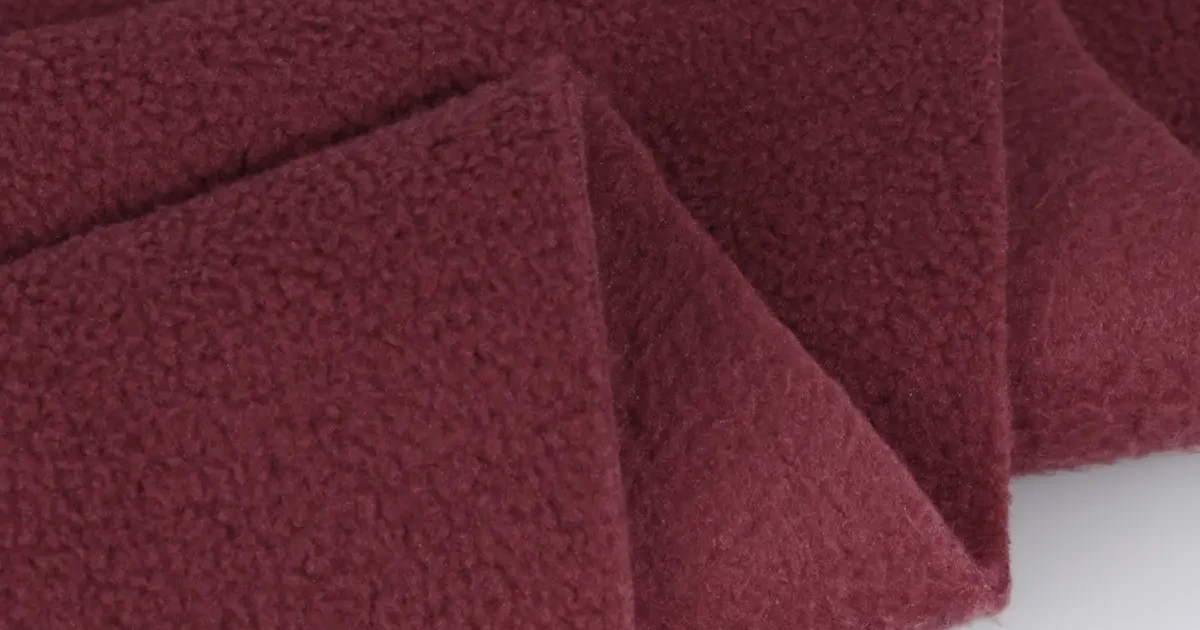 Two sided brushed and one side anti-pilling polar fleece fabric