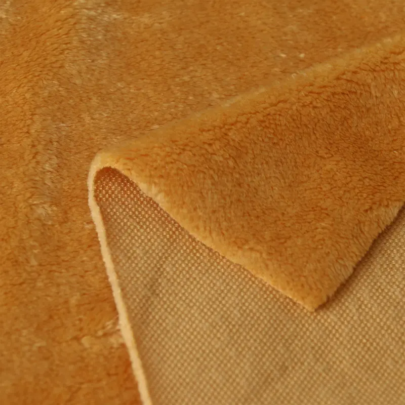 Soft Brown Poly Boa Plush Fabric T368M0530N60