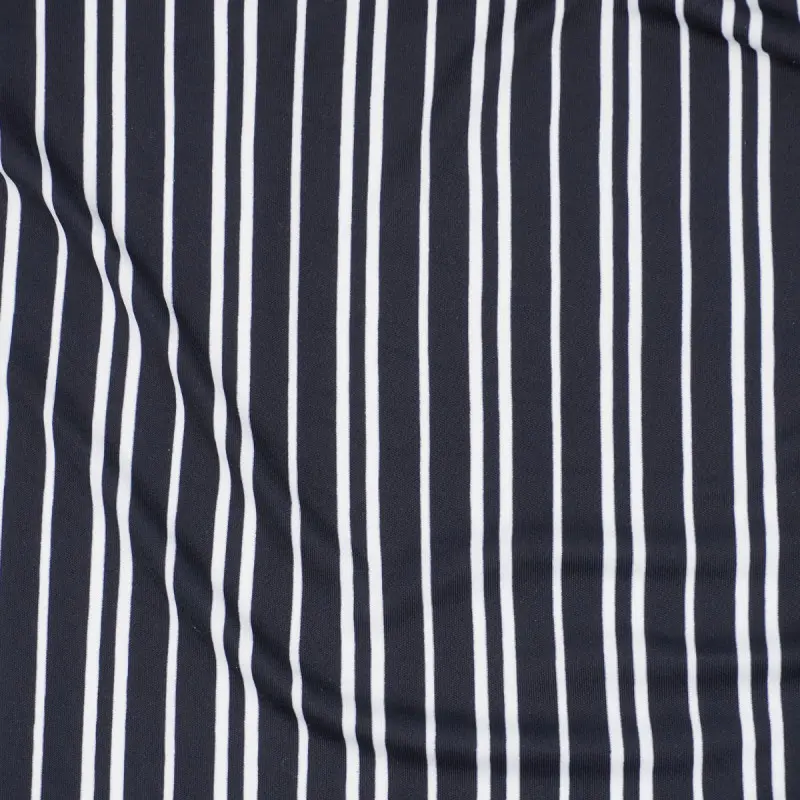 Stripe Interlock Jersey Printed Fabric PRI336-JU0016