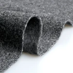 Sweater Fleece Fabric Gray  | TR1-F61#0059Z