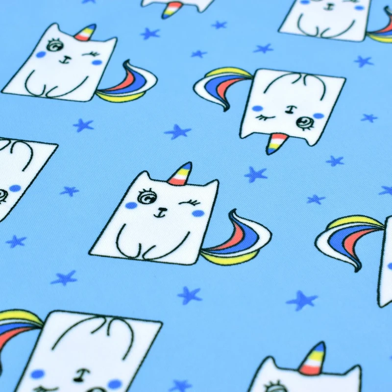 Unicorn Cat Interlock Jersey | PI336 JP6439