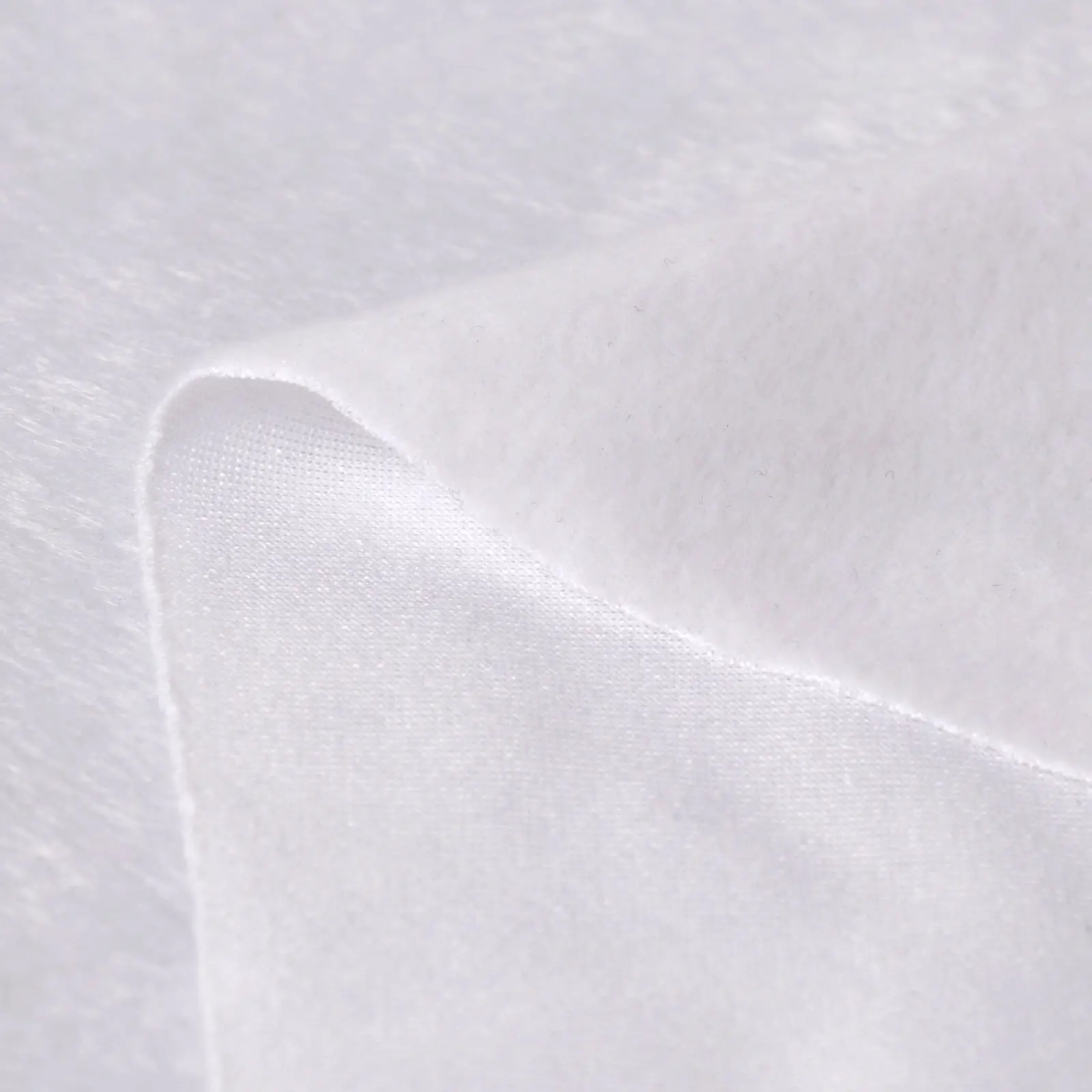 White Velour Fabric BS0-40-Jt2271Z