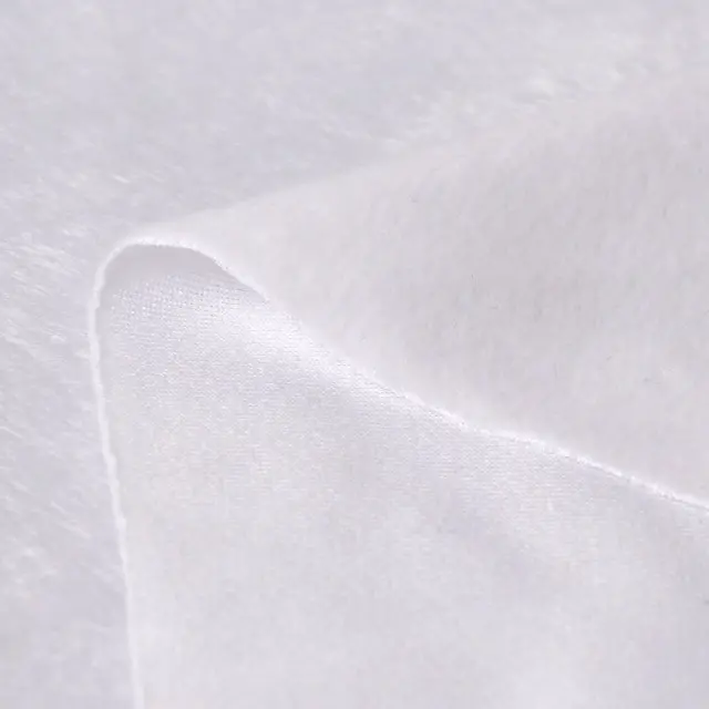 White Velour Fabric BS0-40-Jt2271Z