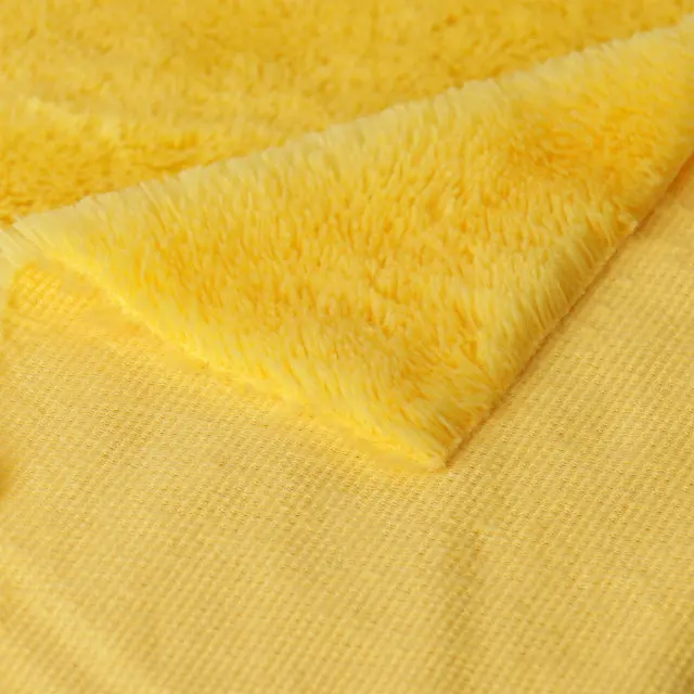 Yellow PV Plush Fabric V443DG1050N60