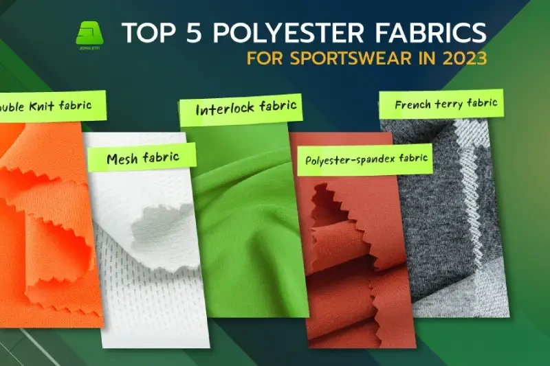 Top 5 polyester fabrics for sportswear in 2023