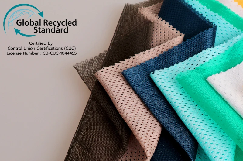 eco-friendly polyester fabric certified by GRS