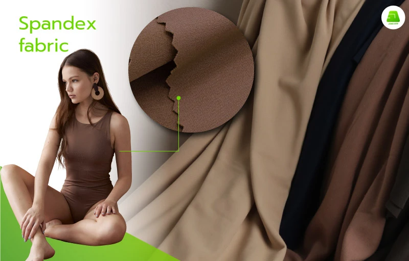 Spandex fabric a stretchy fabric. Its versatility makes it suitable for a range of applications, including leggings, yoga suits, cycling clothing, and underwear.