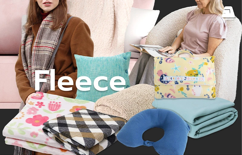 High-Quality Fleece Fabric for Blankets, Apparel & Home Textiles High-quality polyester fleece fabric for blankets, jackets, hoodies, cushions, scarves, travel pillows, and home textile products with exceptional softness and warmth.