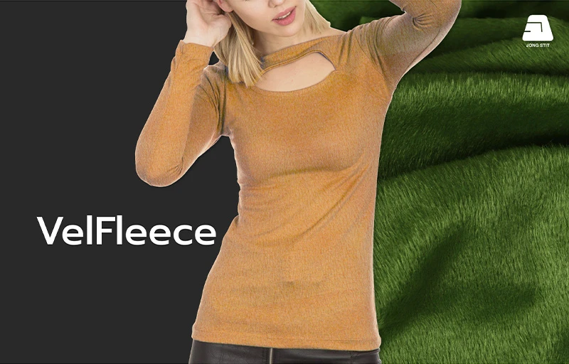 High-Quality Velfleece Fabric for Winter Apparel & Loungewear Premium velfleece fabric with an ultra-soft, warm texture, ideal for winter apparel, loungewear, sleepwear, fashion garments, and other cold-weather clothing applications.