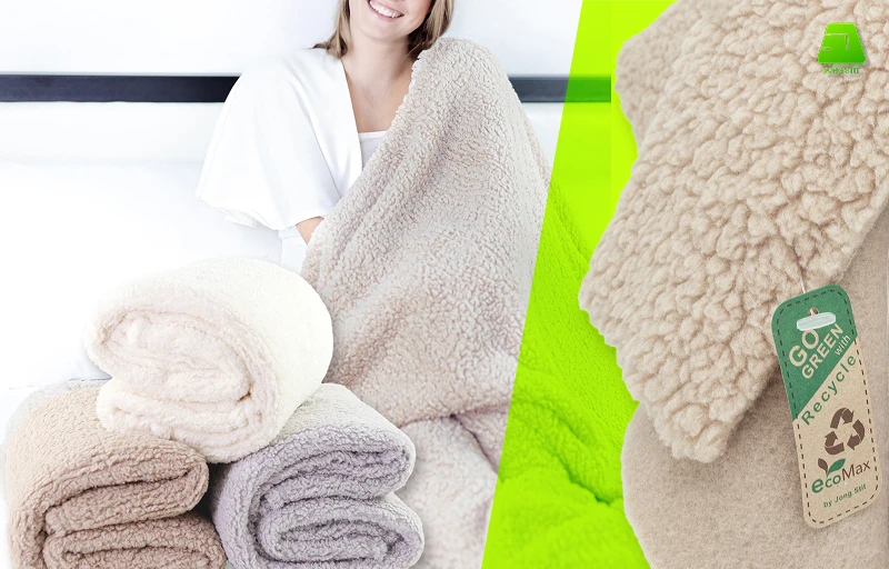Sherpa Fabric for Blankets and Home Textiles Soft and cozy Sherpa fabric for blankets, throws and home textile products.