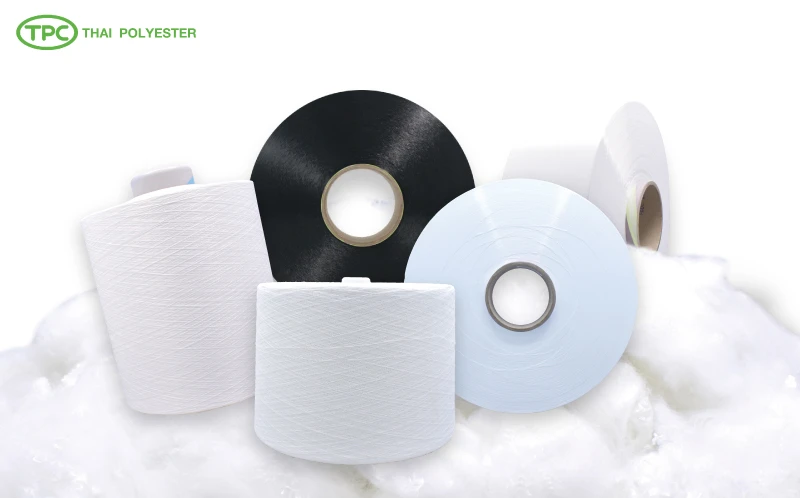 โพลีเอสเตอร์ (Polyester) คุณสมบัติของเส้นใยโพลีเอสเตอร์คือ ทนทาน ทนความร้อนและเย็น กันคราบสกปรก และทำความสะอาดง่าย นิยมนำไปใช้ในเสื้อผ้า ผ้าห่ม ของตกแต่งบ้าน พรม วัสดุยานยนต์ และสิ่งทออื่นๆ