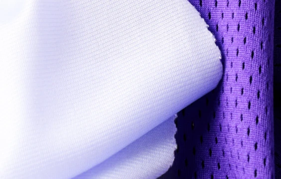 Polyester fabric types warp knit fabric is less elastic but has more durability, weight, and drapability than circular knit fabric. It is commonly used to make polo shirts, jackets, sweatpants, and home textiles
