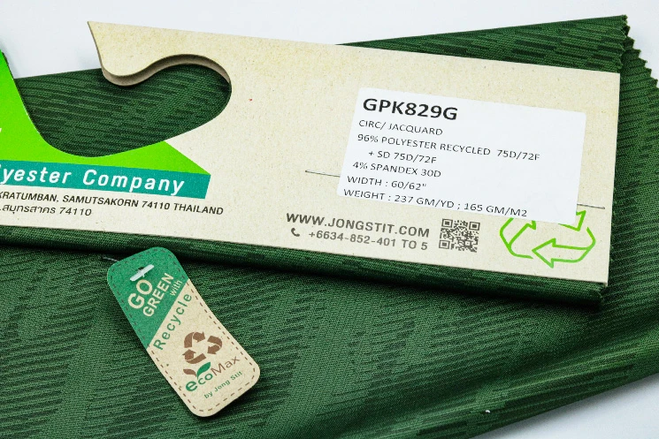 Environmentally friendly fabric Polyester fabric is an excellent choice for anyone looking for sustainability