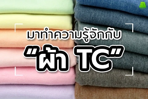 ผ้า TC แตกต่างจากผ้าชนิดอื่นยังไง? แล้วเอาไปใช้ทำอะไรได้บ้าง?
