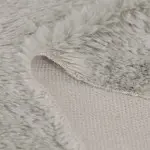 ผ้า PV Plush ขนยาวสีเทา GV446DJ1557N60