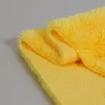 ผ้า PV Plush ขนยาวสีเหลือง GV443DG1050N60