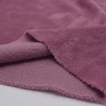 ผ้าขน1หน้า ผ้าโพลีเอสเตอร์ 100% สีม่วง | FO7006
