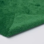 ผ้าขน2หน้า ผ้าโพลีเอสเตอร์ 100% สีเขียว | FT7001
