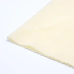 ผ้าทรีคอตขูดขน ผ้าในเหล็กบาง สีเหลือง | TB4064